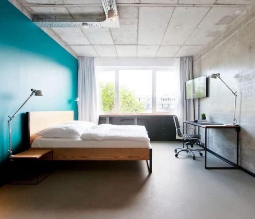 Кровати 140 см, Кровать в стиле лофт Ардено 1.4