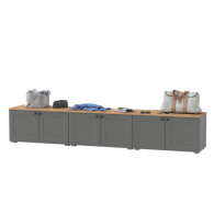 Прихожие, Три тумбы с двумя распашными дверками Остин