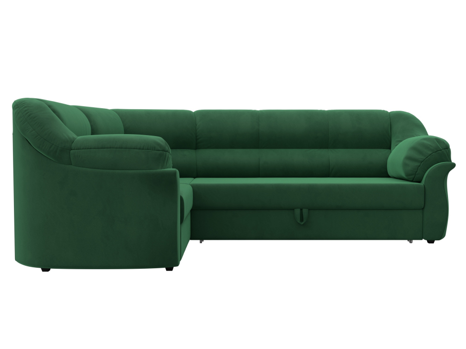 Диваны угловые в гостиную, Диван угловой Карнелла левый угол, велюр