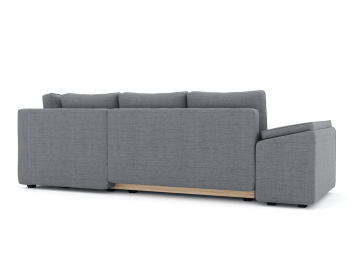 Диван-кровать угловой Хавьер  ПБ еврокнижка, рогожка