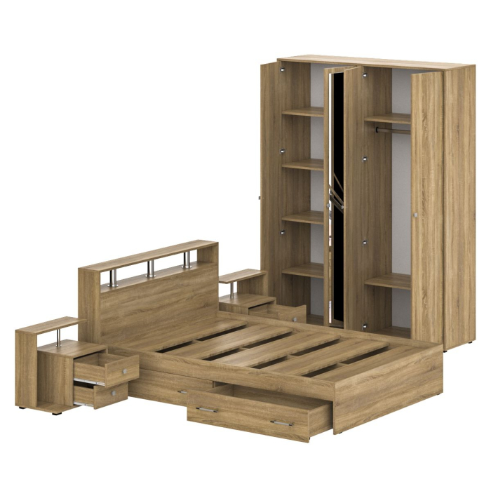 Спальные гарнитуры, Спальный гарнитур Камелия №8