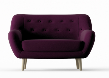 Диван прямой Elephant, велюр