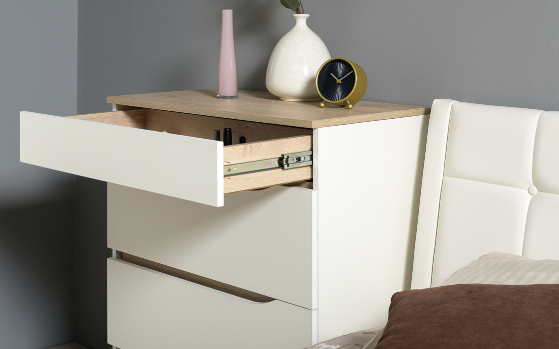 Спальные гарнитуры, Модульная мебель для спальни Муссон с тумбочкой для аппаратуры 13.276