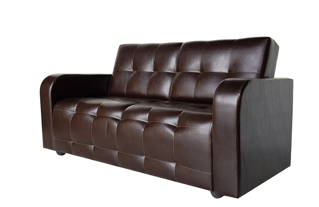 Кожаные диваны прямые, Диван Оксфорд, экокожа