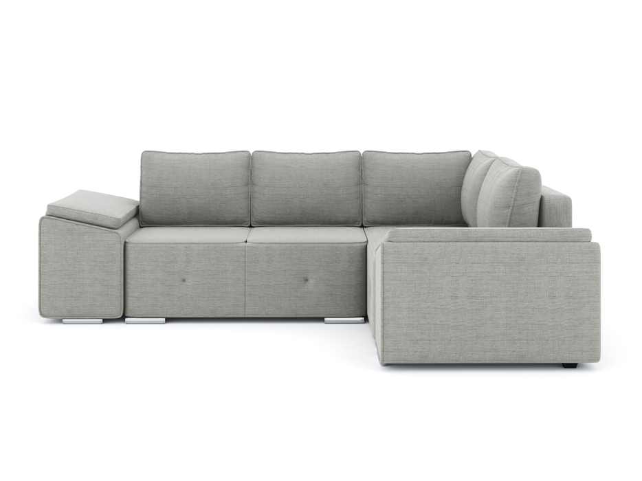 Диваны угловые в гостиную, Диван-кровать угловой Хавьер 1 ПБ еврокнижка, рогожка Люкс