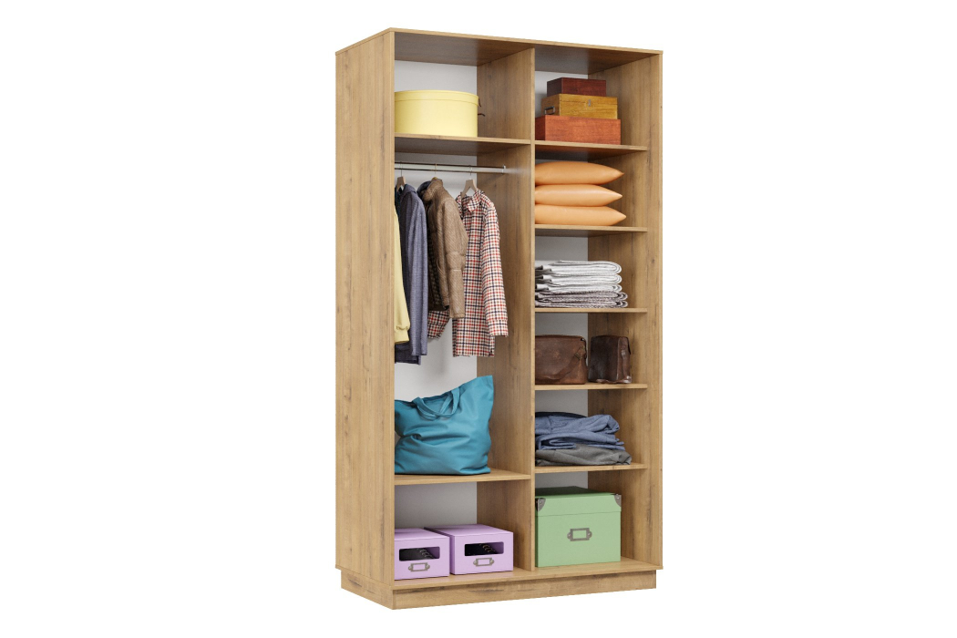 Шкафы-купе 2-х дверные, Шкаф-купе Премьер 04 (11ЗБ;11ЗБ) фасады зеркало бронза/двухдверный/Профиль чёрный муар