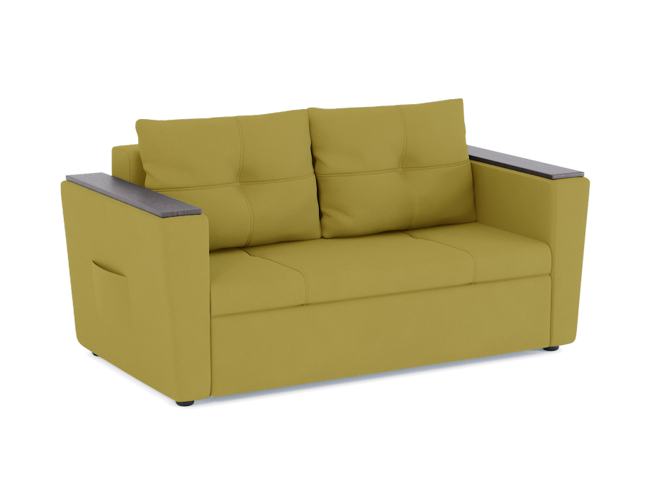 Диваны еврокнижки, Диван-кровать Дубай Майами еврокнижка-трехсекционная, велюр