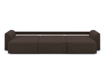 Диван-кровать П-образный Рафаэль еврокнижка НПБ, велюр