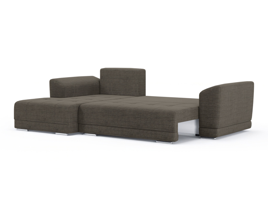 Диваны угловые в гостиную, Диван-кровать угловой Рентон еврокнижка, рогожка Люкс