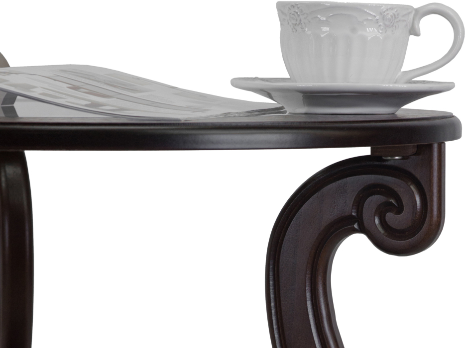 Журнальные столики, Стол журнальный Мебелик Грация (С) на колесах