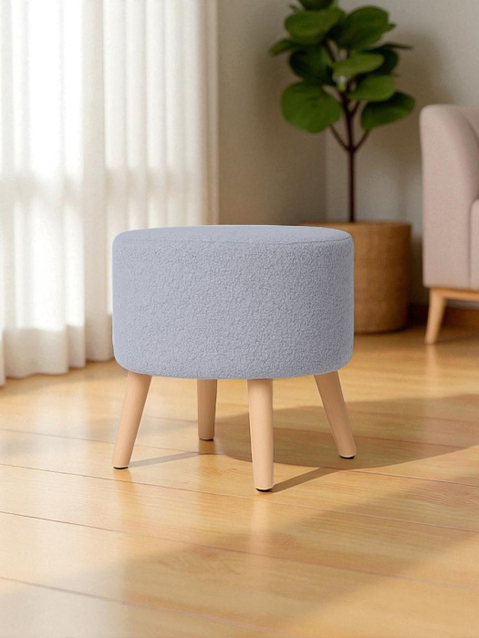 Пуф в прихожую, Пуф Лаки,букле