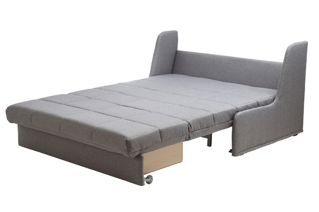 Диваны с ящиком для белья, Диван-кровать Аккордеон Соло 160 см Шерлок, рогожка