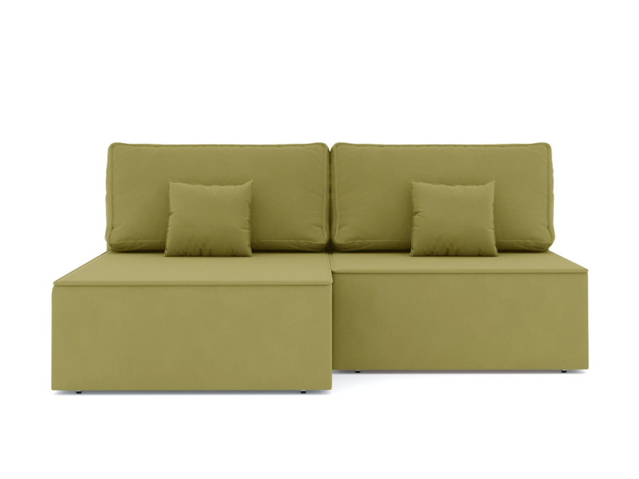 Диваны угловые в гостиную, Диван-кровать угловой еврокнижка Блюм Некст, велюр