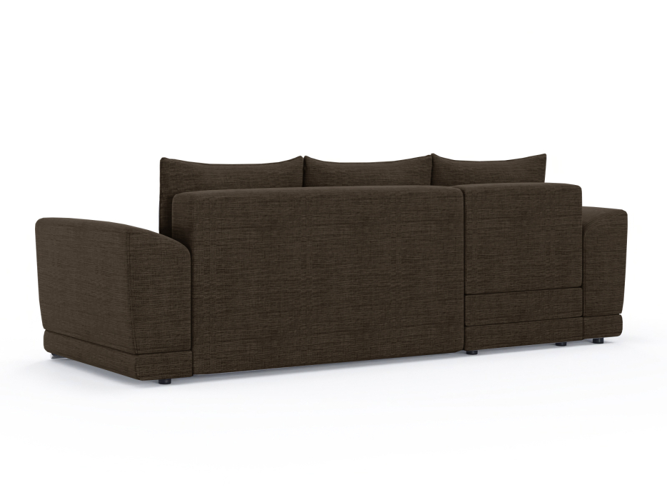 Диваны угловые в гостиную, Диван-кровать угловой Рентон еврокнижка, рогожка Люкс