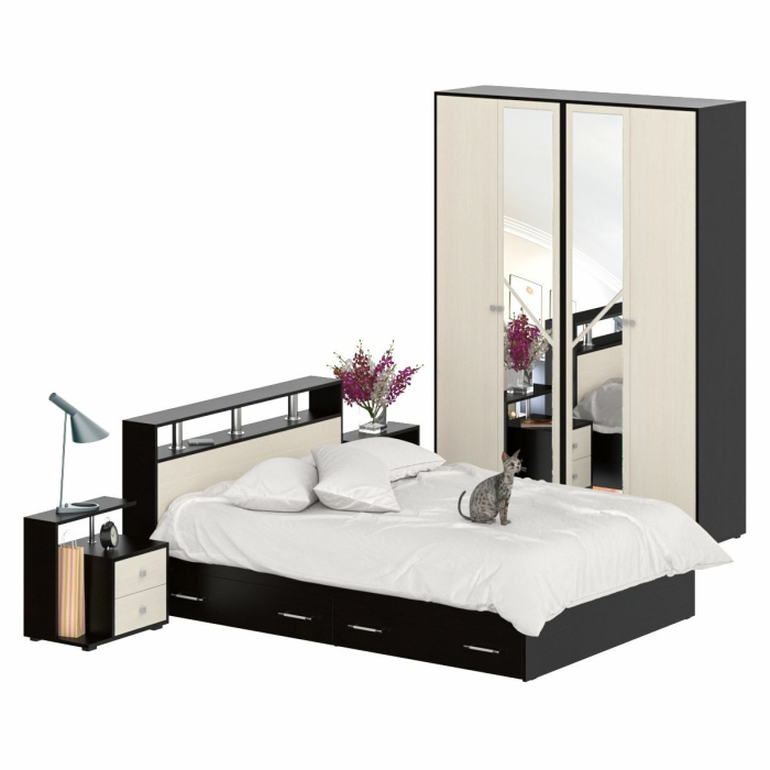 Спальные гарнитуры, Спальный гарнитур Камелия №8