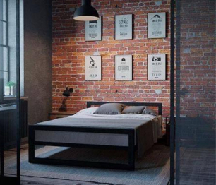 Кровать в стиле лофт Ричмонд 0.9