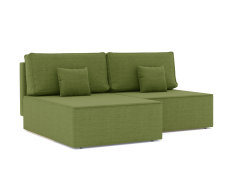 Диваны угловые в гостиную, Диван-кровать угловой еврокнижка Блюм Некст, рогожка Люкс