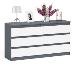 Комод на шесть ящиков Мори МК1380.6