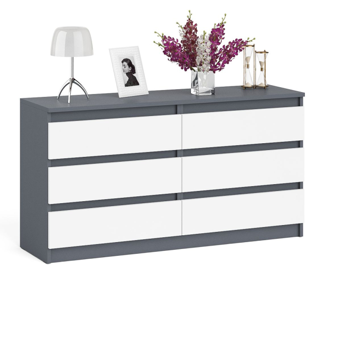 Комоды, Комод на шесть ящиков Мори МК1380.6