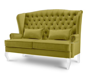 Диван прямой нераскладной  Лорд, микровелюр