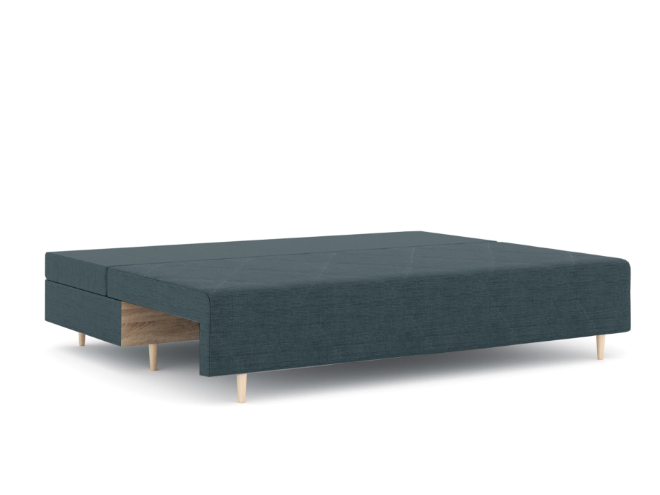 Диваны еврокнижки, Диван-кровать Милли без подлокотников, рогожка Люкс