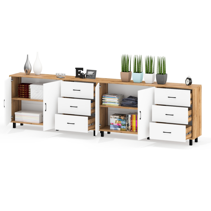 Комоды, Две тумбы-комода широких РВК 123-1604