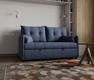 Прямой диван Палермо,выкатной,велюр