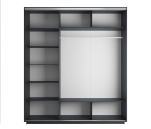 Шкаф-купе Экспресс Экспенс трио 2400 x 2400 x 600