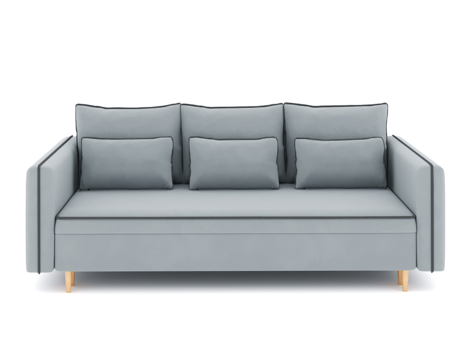 Диваны еврокнижки, Диван-кровать еврокнижка-пантограф Рон, велюр