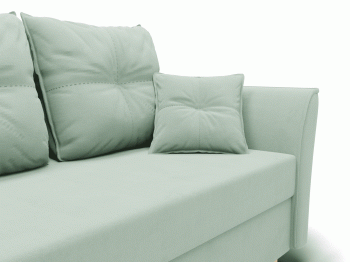 Прямой диван Пандора,еврокнижка,велюр