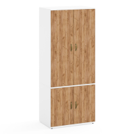 Для одежды, Шкаф со штангой для верхней одежды и полкой глубокий Лидер-8 МД 19Б