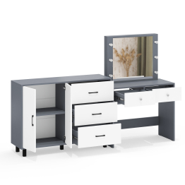 Комод 123-1204 и косметический столик с подсветкой СТ-5