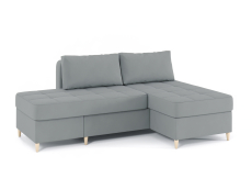 Диваны угловые в гостиную, Диван-кровать угловой Оливер 2 еврокнижка-трансформер, велюр