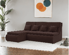 Диваны угловые в гостиную, Диван угловой Дубай (Велюр)