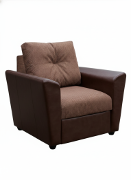 Кресло Амстердам , рогожка/экокожа