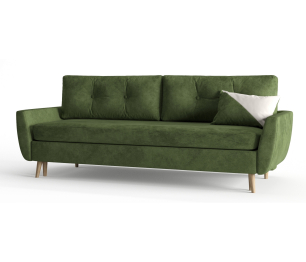 Диван-кровать Норфолк, независимый пружинный блок, велюр