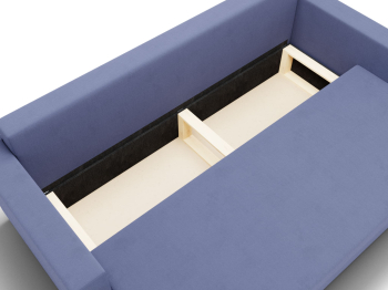 Прямой диван Пульсар,еврокнижка,велюр