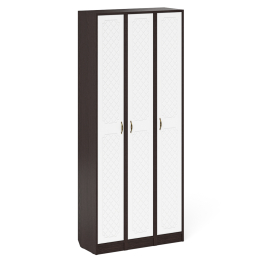 Три пенала в прихожую П-6 МДФ фрезеровка ромб