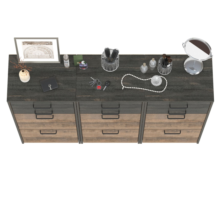 Прихожие, Три тумбы для обуви с ящиками Трувор