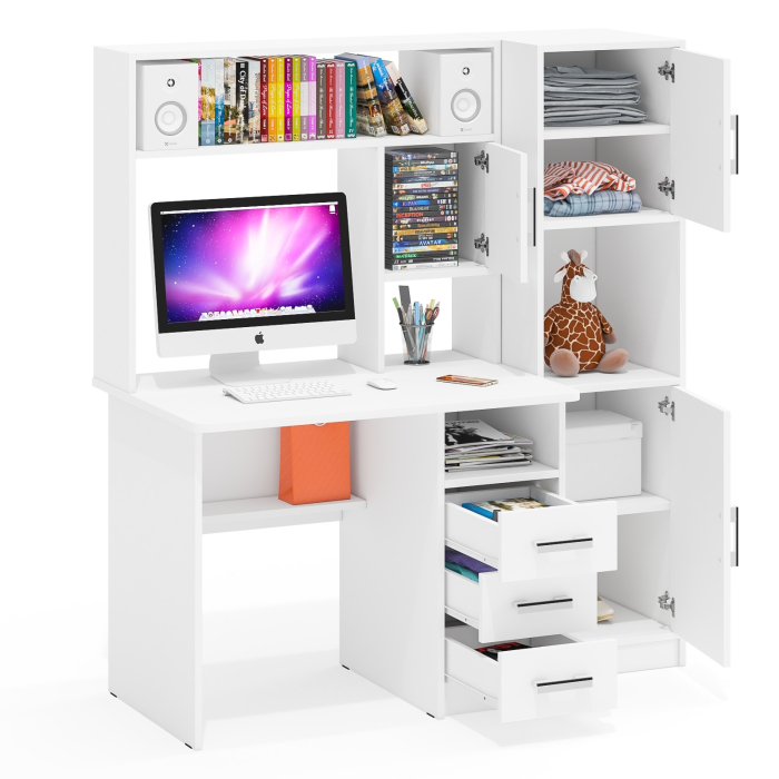 Прямые компьютерные столы, Компьютерный стол с колонкой СК-9