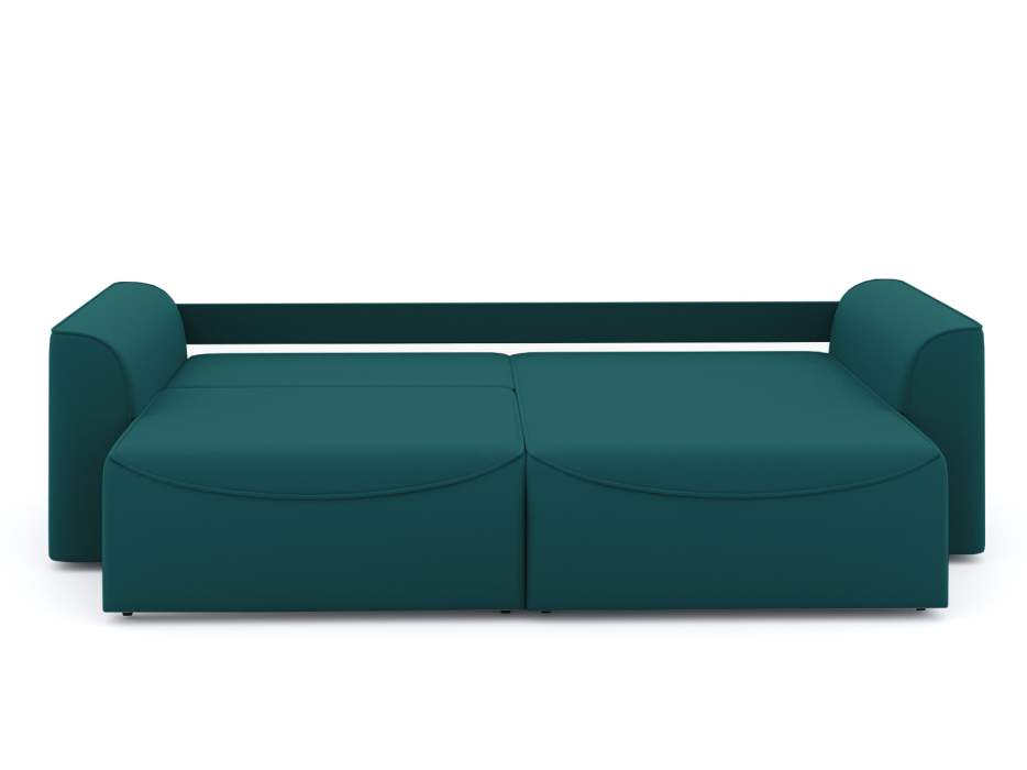 Диваны угловые в гостиную, Диван-кровать угловой Рафаэль еврокнижка НПБ, велюр