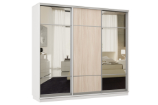 Шкафы-купе, Шкаф-купе Премьер Лайт 59 (11;08;11) трехдверный