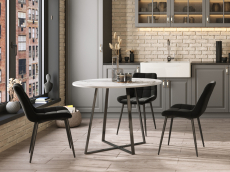 Обеденные столы, Стол обеденный STOOL GROUP Дакота 100*100