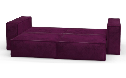 Диван-кровать Loft, независимый пружинный блок, велюр