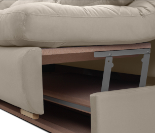 Диван модульный Борнео со спальным местоп П-образный, велюр