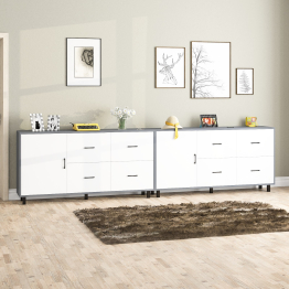 Два больших комода РВК 125-1704 ящики и дверка