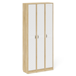 Три пенала в прихожую П-6 МДФ фрезеровка ромб