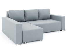 Диваны угловые в гостиную, Диван-кровать угловой Марко еврокнижка, велюр