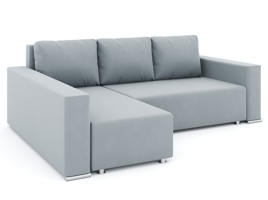 Диваны угловые в гостиную, Диван-кровать угловой Марко еврокнижка, велюр