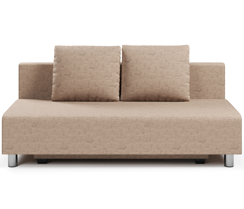 Диваны еврокнижки, Диван-кровать прямой Парма Комфорт еврокнижка,рогожка